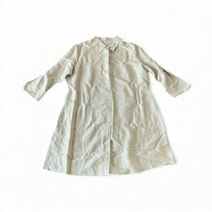 Embroidered Tunic | Tan | Large